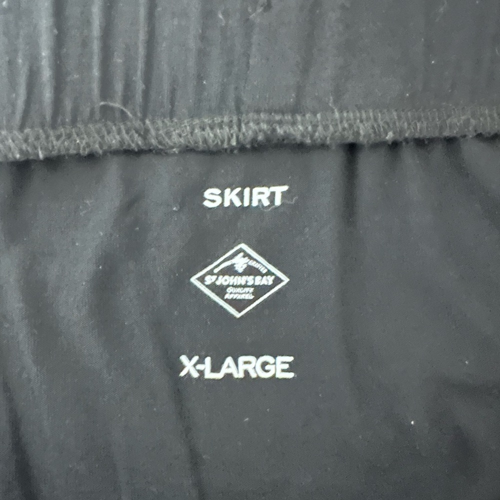 St. John's Bay Black Midi Skirt - Picture 4 of 9